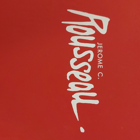 Jerome C. Rousseau Tan Leather Cult Feather Sandal - Picture 4 of 6